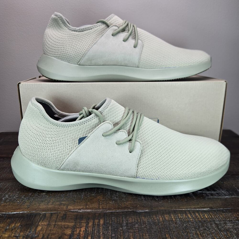 NEW Vessi Everyday Classic Mens Size 14 Waterproof Shoes Sneakers Safari Green
